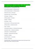 COURT INTERPRETATIONS MAIN TEST 2025&sol;2026 QUESTIONS WITH ANSWERS GRADED A&plus;