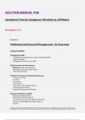 Solution manual For  International Financial management 14th edition by Jeff Madura All Chapters 1-21