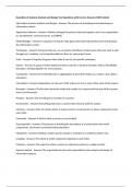 Essentials of Systems Analysis and Design Test Questions with Correct Answers 100&percnt; Solved