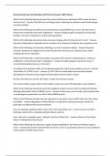 Environmental Law Test Questions with Correct Answers 100&percnt; Solved 
