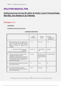 Solution manual for  Auditing assurance services 9th edition by timothy Louwers Penelope Bagley&comma;  Allen Blay&comma; Jerry Strawser & Jay Thibodeau All Chapters 1-12