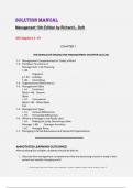 Solution Manual  for Management 13th Edition by Richard L&period; Daft All Chapters 1-19