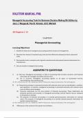 SOLUTION MANUAL FOR  Managerial Accounting Tools for Business Decision Making 9th Edition by  Jerry J&period; Weygandt&comma; Paul D&period; Kimmel&comma; Jill E&period; Mitchell All Chapters 1-14