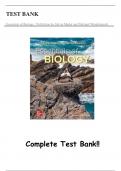 Test Bank for Essentials of Biology&comma; 7th Edition by Mader and Windelspecht&comma; Questions and Answers &lpar;All Chapters 1-32 covered&rpar;