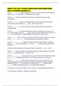 FDNY P-99 C OF F STUDY GUIDE 2025&sol;2026 QUESTIONS WITH ANSWERS GRADED A&plus;