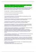FINANCIAL MODELING ACTUAL EXAM SCRIPT 2025&sol;2026 QUESTIONS WITH ANSWERS GRADED A&plus;
