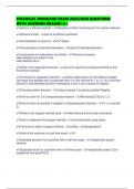 FINANCIAL MODELING EXAM 2025&sol;2026 QUESTIONS WITH ANSWERS GRADED A&plus;
