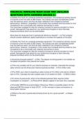 FINANCIAL MODELING MAIN EXAM TEST 2025&sol;2026 QUESTIONS WITH ANSWERS GRADED A&plus;