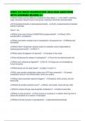 FNDH 620 MAIN EXAMINATION 2025&sol;2026 QUESTIONS WITH ANSWERS GRADED A&plus;