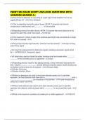 FSDNY S98 EXAM SCRIPT 2025&sol;2026 QUESTIONS WITH ANSWERS GRADED A&plus;