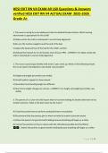HESI EXIT RN V4 EXAM All 160 Questions & Answers verified HESI EXIT RN V4 ACTUAL EXAM 2025-2026 Grade A&plus;
