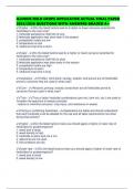 ILLINOIS FIELD CROPS APPLICATOR ACTUAL FINAL PAPER 2025&sol;2026 QUESTIONS WITH ANSWERS GRADED A&plus;
