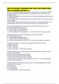 MD STATIONARY ENGINEER EOC 2025&sol;2026 QUESTIONS WITH ANSWERS GRADED A&plus;