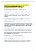 MD STATIONARY ENGINEER TEST PAPER 2025&sol;2026 QUESTIONS WITH ANSWERS GRADED A&plus;
