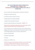2025 ATI PN PEDIATRICS PROCTORED EXAM TESTBANK&vert;REAL 150Qs&As AND RATIONALES&vert;LATEST UPDATE SPRING 2025&sol;2026&vert;A&plus; GRADE PASS 