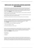 REXPN STUDY TEST QUESTIONS UPDATED QUESTIONS AND ANSWERS