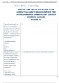 PNR 309 TEST 2 EXAM 2025 ACTUAL EXAM  COMPLETE ACCURATE EXAM QUESTIONS WITH  DETAILED VERIFIED ANSWERS &lpar;100&percnt; CORRECT  ANSWERS&rpar; &sol;ALREADY  GRADED  A&plus;