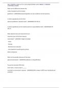 DOT CERTIFICATION ACTUAL EXAM QUESTIONS AND CORRECT VERIFIED ANSWERS&vert;A GRADE