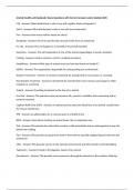 Animal Health and Husbandry Exam Questions with Correct Answers Latest Update 2025