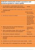 NABCEP ASSOCIATE EXAM 2 questions well answered graded A&plus; latest update