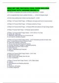 SNHD EMT EMS PROTOCOLS FINAL PAPER 2025&sol;2026 QUESTIONS WITH ANSWERS GRADED A&plus;