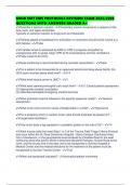 SNHD EMT EMS PROTOCOLS REVISION EXAM 2025&sol;2026 QUESTIONS WITH ANSWERS GRADED A&plus;