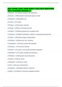 SSAT UPPER LEVEL EXAM SCRIPT 2025&sol;2026 QUESTIONS WITH ANSWERS GRADED A&plus;