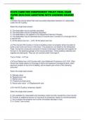 STATE FARM FIRE INDEPENDENT POLICY FINAL EXAM PAPER 2025&sol;2026 QUESTIONS WITH ANSWERS GRADED A&plus;