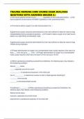 TRAUMA NURSING CORE COURSE EXAM 2025&sol;2026 QUESTIONS WITH ANSWERS GRADED A&plus;