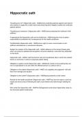 Hippocratic oath NEWEST 2025&sol;2026 ACTUAL EXAM COMPLETEQUESTIONS AND CORRECT DETAILED ANSWERS &lpar;VERIFIED ANSWERS&rpar; &vert;ALREADY GRADED A&plus;&vert;&vert;BRAND NEW&excl;&excl;