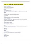 ANSC 221 - Final Exam &vert;&vert; with Precise Solutions&period;