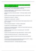 YVR D A REVISION EXAM TEST 2025&sol;2026 QUESTIONS WITH ANSWERS GRADED A&plus;