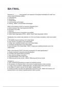 IBA FINAL Questions and answers graded A&plus; 2025&sol;2026