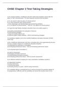 CHSE Chapter 3 Test-Taking Strategies