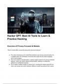 Hacker GPT Best AI Tools to Learn & Practice Hacking