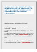 MDARD MICHIGAN CORE PESTICIDE APPLICATION  EXAM NEWEST 2025 ACTUAL EXAM COMPLETE 400  QUESTIONS AND CORRECT DETAILED ANSWERS  &lpar;VERIFIED ANSWERS&rpar; &vert;ALREADY GRADED  A&plus;&vert;&vert;BRAND NEW&excl;&excl;