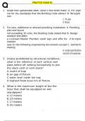 PRACTICE EXAM 61 Questions with complete solution 