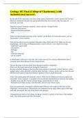 Geology 105 Final &lpar;College of Charleston&rpar; &vert;&vert; with Authenticated Answers&period;