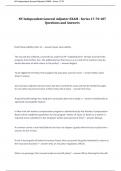 NY Independent General Adjuster EXAM - Series 17-70 187 Questions and Answers&excl; 100&percnt; CORRECT ANSWERS