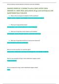 DAANCE MODULE 3 EXAM Practice QUIZ LATEST 2024 &sol; 2025 GRADED A&plus; 100- REAL &lpar;Anesthetic drugs and techniques&rpar; 150 QUESTIONS FULLY SOLVED&period;