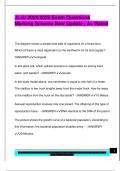 JLab 2024&sol;2025 Exam Questions  Marking Scheme New Update &vert; A&plus; Rated 