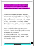 JLAB Unit 3 Practice Test 2024&sol;2025  Exam Questions and Answers 100&percnt;  Guaranteed Success &vert; Already Rated A&plus;
