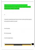 Commerce 1BA3 - Final Exam 7-13  2025&sol;2026 Exam Questions and Correct  Answers &vert; New Update 
