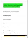 Commerce 1BA3 - Mid Term Review  2025&sol;2026 Exam Questions Marking  Scheme New Update &vert; A&plus; Rated 