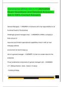 COMMERCE EXAM PACKAGE DEAL QUESTIONS AND VERIFIED DETAILED ANSWERS &vert; 100&percnt; GUARANTEED PASS &vert; ALREADY GRADED A&plus;