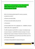EXAM FX- Simulated Test Questions  2024&sol;2025 Exam All Answers and  Illustrations Given