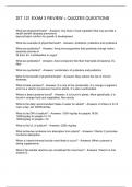 DIT 121 EXAM 3 REVIEW &plus; QUIZZES QUESTIONS 