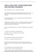 UNIT 6 CON 1100V  EXAM QUESTIONS AND REVISED ANSWERS&period;