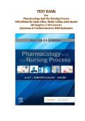 TEST BANK for Pharmacology and the Nursing Process 10th Edition By Linda Lilley&comma; Shelly Collins&comma; Julie Snyder &vert; ISBN&colon; 9780323827973 &vert; All Chapters 1-58&vert; 100&percnt; Verified Answers and Rationales