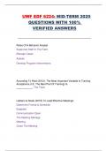 UWF EDF 6224&colon; MID-TERM 2025  QUESTIONS WITH 100&percnt;  VERIFIED ANSWERS
